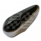 Image for MGB Rear RH chrome/rubber faced overrider