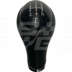 Image for gearknob manual Black leather + black top R75 ZT