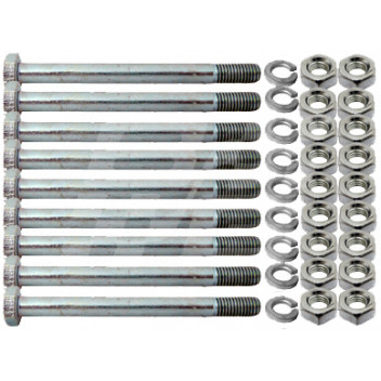 Image for TCTB & TA Axle to spring bolt kit (8)