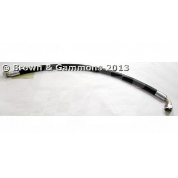 Image for MGB Oil cooler pipe(short) Chrome bumper (filter to cooler)