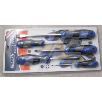 Image for Screwdriver Set Draper 5 piece Soft Grip