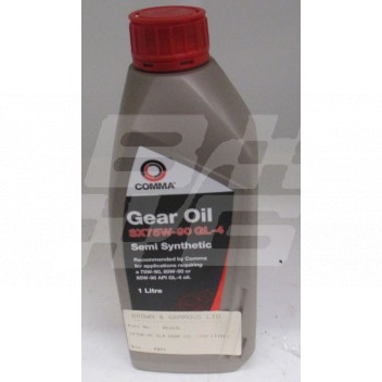 Image for SX75W/90 GL4 GEAR OIL (PER LITRE)