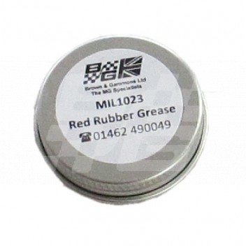 Image for Red Rubber Grease in 15 gram Tin