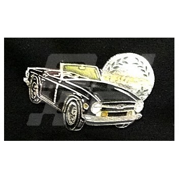 Image for PIN BADGE TR6 BLACK