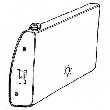 Image for FUEL TANK LATE TA TB (NARROW)