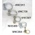 Image for Twin wire hose clip 1/2 inch- 3/4 inch