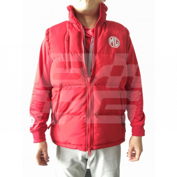 Image for MG Branded Body Warmer Red - XL