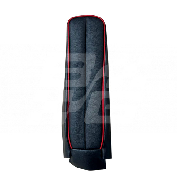 Image for ARM REST-LEATHER/FOAM BLK/RED