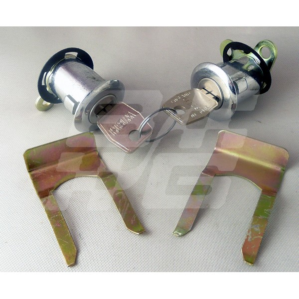 Image for PAIR MGB MK1 DOOR LOCKS