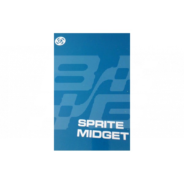 Image for WORKSHOP MANUAL SPRIE & MIDGET (64-74)