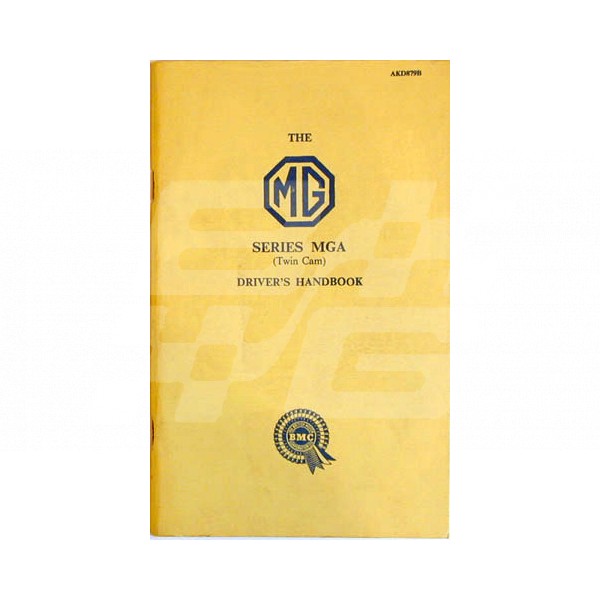 Image for MGA TWIN CAM DRIVER HANDBOOK