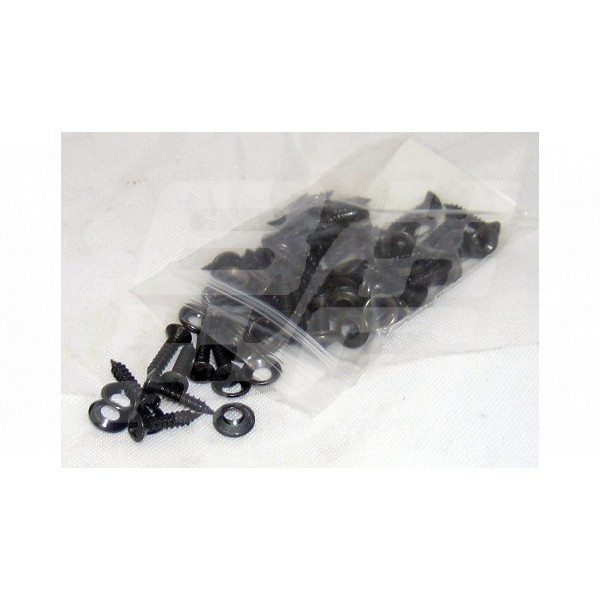 Image for TRIM SCREW KIT (BLACK FINISH)