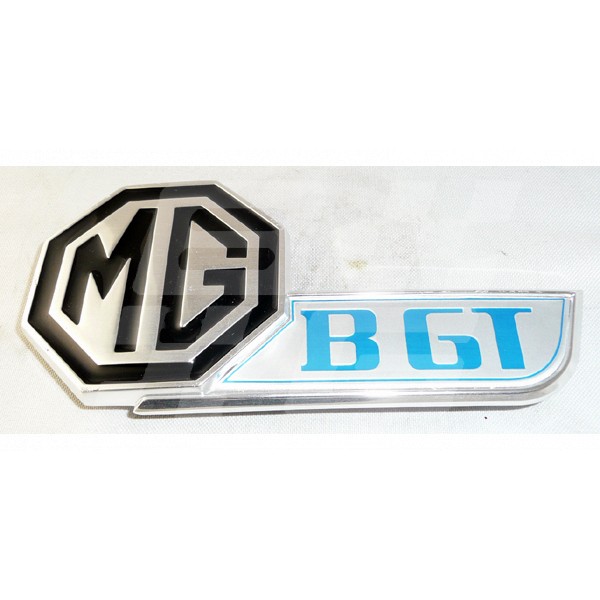 Image for GT TAIL GATE MOTIF SILVER/BLUE