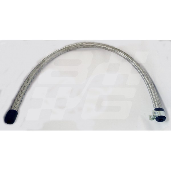 Image for FUEL PIPE BRAIDED 22 INCH LONG.