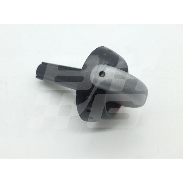 Image for Heater knob 627889 TO 639630 black/silver