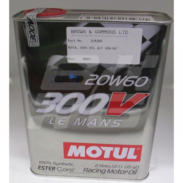 Image for MOTUL 300V OIL 5LT 20W/60