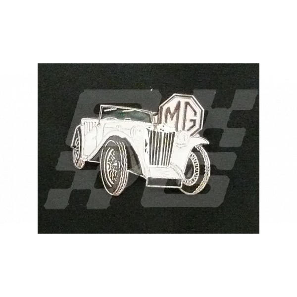 Image for PIN BADGE MG TC WHITE