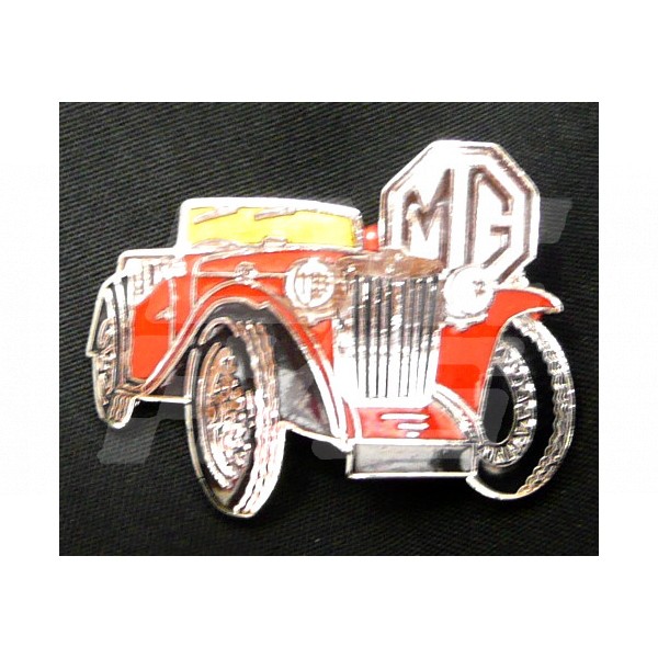 Image for PIN BADGE MG TC RED