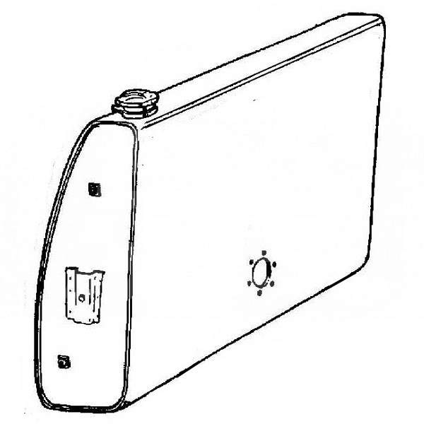 Image for FUEL TANK LATE TA TB (NARROW)